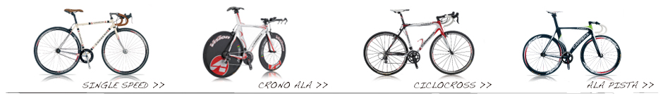 SINGLE SPEED/シングルスピード | CRONO ALA/クロノアラ | CICLOCROSS/シクロクロス | ALA PISTA /アラピスタ 