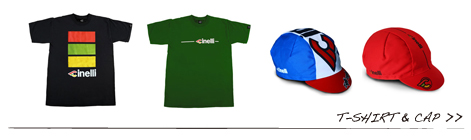 CINELLI T-SHIRTS CAP/チネリ Tシャツ キャップ